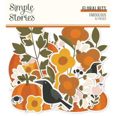 Simple Stories FaBOOlous - Floral Bits & Pieces