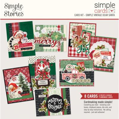 Simple Stories Simple Vintage Dear Santa - Simple Cards Kit