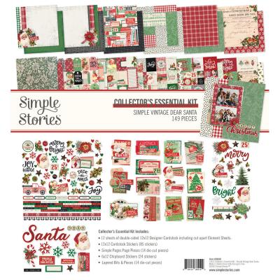 Simple Stories Simple Vintage Dear Santa - Collector's Essential Kit