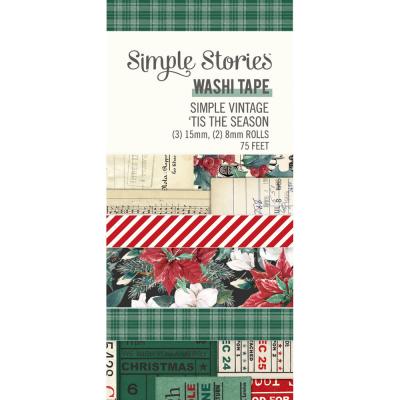 Simple Stories Simple Vintage 'Tis The Season - Washi Tape