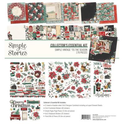 Simple Stories Simple Vintage 'Tis The Season - Collector's Essential Kit