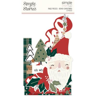 Simple Stories Boho Christmas - Simple Pages Pieces