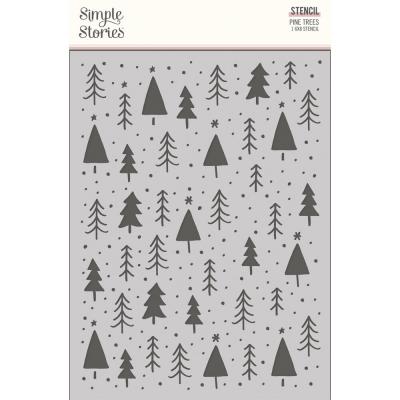 Simple Stories Boho Christmas - Pine Trees