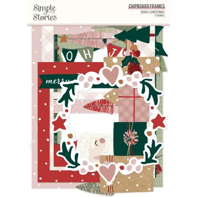 Simple Stories Boho Christmas - Chipboard Frames