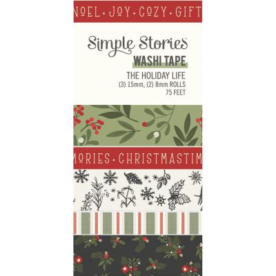 Simple Stories The Holiday Life - Washi Tape