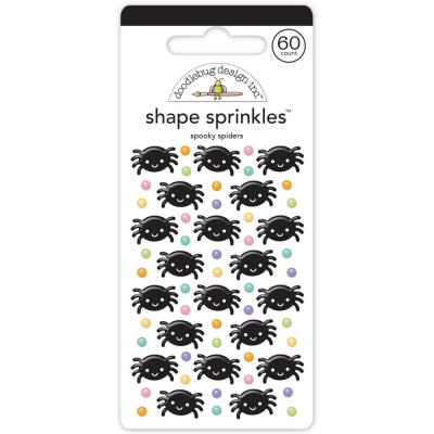 Doodlebug Sweet & Spooky - Spooky Spiders