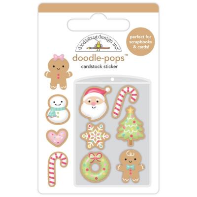 Doodlebug Gingerbread Kisses - Christmas Cookies