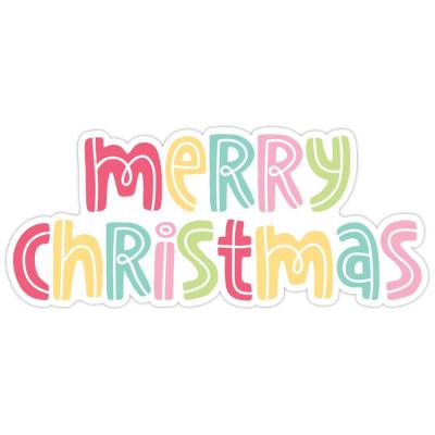 Doodlebug Gingerbread Kisses - Merry Christmas
