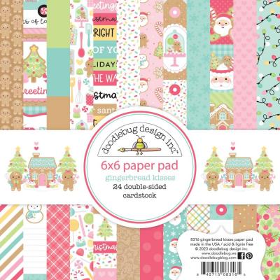 Doodlebug Gingerbread Kisses - Paper Pad