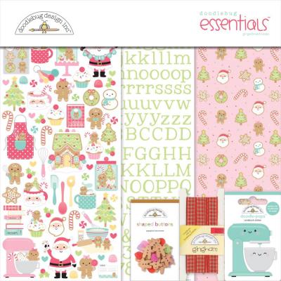 Doodlebug Gingerbread Kisses - Essentials Kit