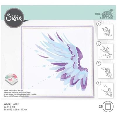 Sizzix Layered Stencils Wings