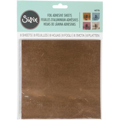 Sizzix Adhesive Foil 6x6 Inch Sheets