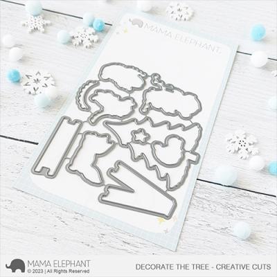 Mama Elephant Outline Dies - Decorate the Tree