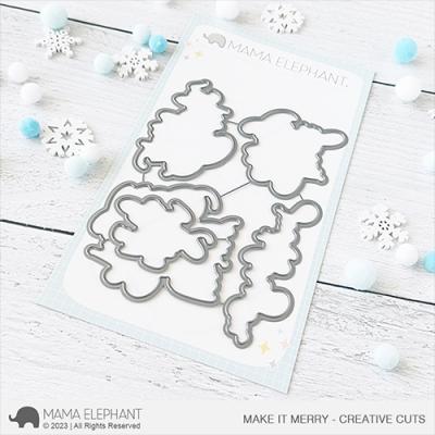 Mama Elephant Outline Dies - Make It Merry