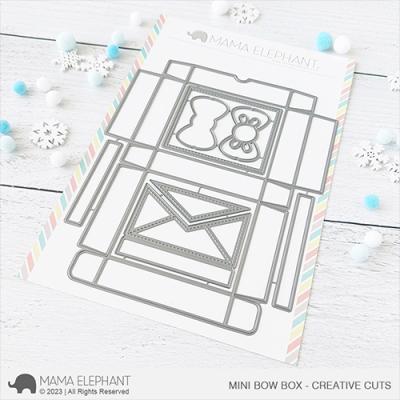 Mama Elephant Creative Cuts - Mini Bow Box