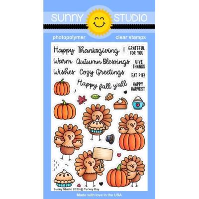 Sunny Studio Stempel Turkey Day