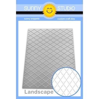 Sunny Studio Dies - Dotted Diamond Landscape