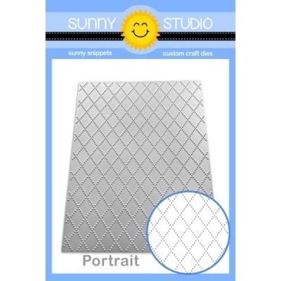 Sunny Studio Dies - Dotted Diamond Portrait