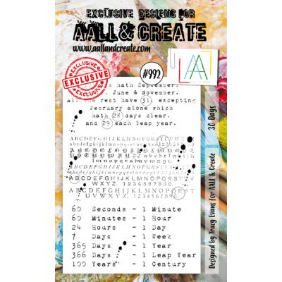 Aall & Create Stempel - 30 Days
