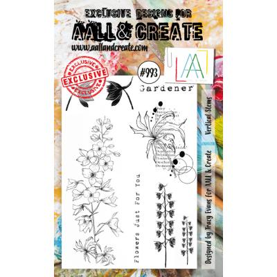 Aall & Create Stempel - Vertical Stems