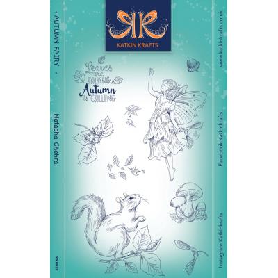 Katkin Krafts Stempel - Autumn Fairy