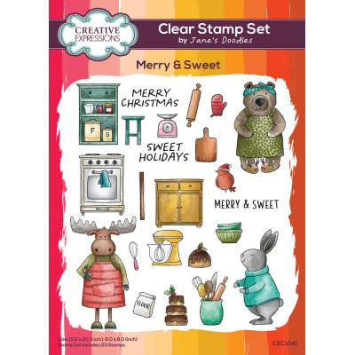 Creative Expressions Stempel Merry & Sweet