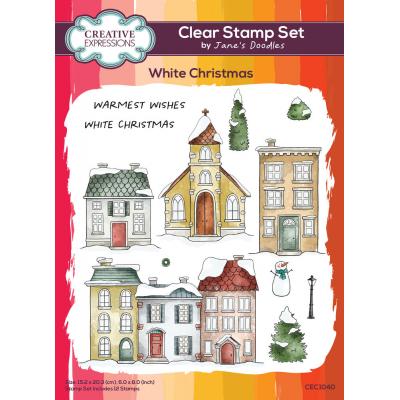 Creative Expressions Stempel White Christmas