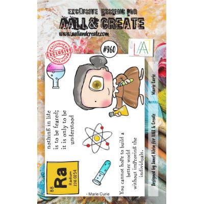 Aall and Create Stempel Marie Curie