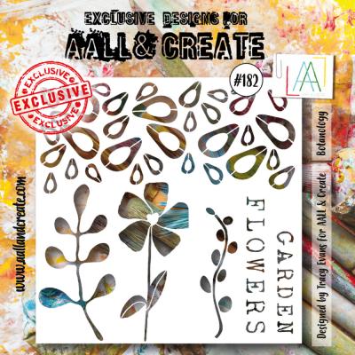 Aall and Create Stencil Botanology