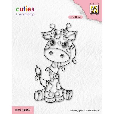 Nellie Snellen Stempel Giraffe