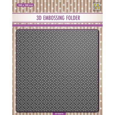 Nellie Snellen 3D Embossing Folder Christmas Stars