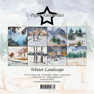 Paper Favourites Winter Landscape
