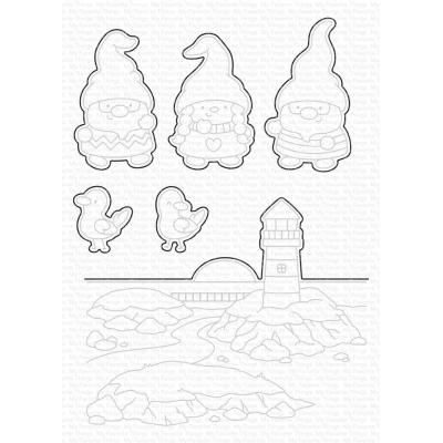 My Favorite Things Die-Namics Lighthouse Gnomes