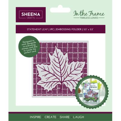 Crafter's Companion In The Frame Timeless Leaves - Statement Leaf