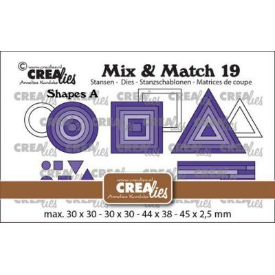 Crealies Cutting Dies - Mix&Match 19