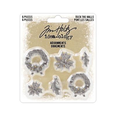 Idea-ology Tim Holtz Christmas 2023 - Adornments Deck The Halls