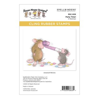 Spellbinders House Mouse Stempel Party Time!