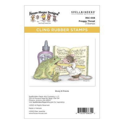 Spellbinders House Mouse Stempel Froggy Throat