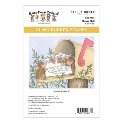 Spellbinders House Mouse Stempel Mouse Mail