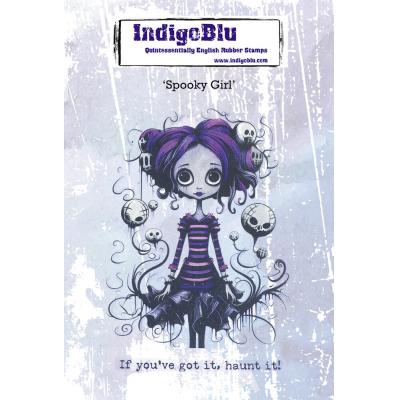 IndigoBlu Stempel - Spooky Girl