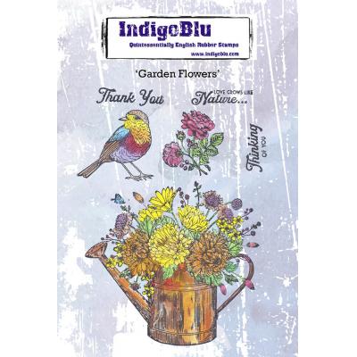 IndigoBlu Stempel - Garden Flowers