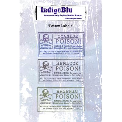 IndigoBlu Stempel - Poison Labels