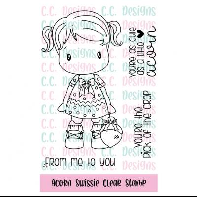 C.C. Designs Stempel - Acorn Swissie