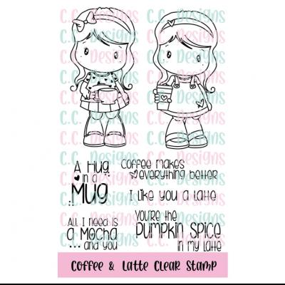 C.C. Designs Stempel - Coffee & Latte Swissie