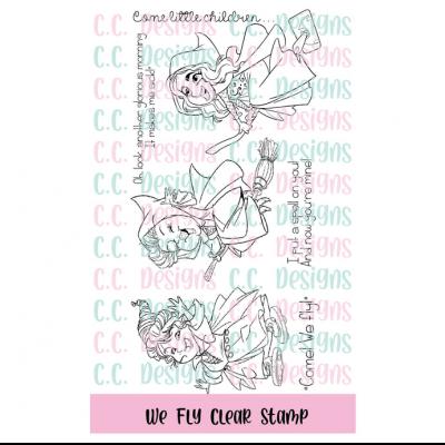 C.C. Designs Stempel - We Fly