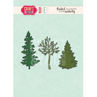 Craft & You Cutting Dies - Trees