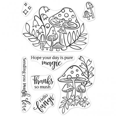 Hero Arts Stempel - Hello Fungi