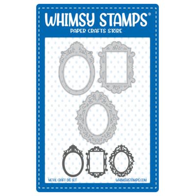 Whimsy Stamps Die Set - Forever Cameo Frames