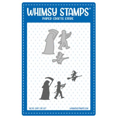 Whimsy Stamps Die Set - Roaming Monsters