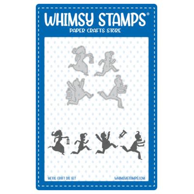 Whimsy Stamps Die Set - Running Scared